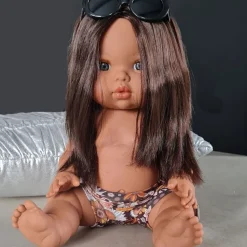 Geblümte Hose für Gordi & Minicolettos Puppen