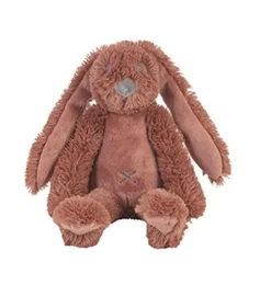 Glückliches Pferd winziger rostiger Hase Richie