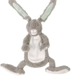 Happy Horse Kuscheltuch Grey Rabbit Twine mit Knisterohren