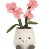 Jellycat Amuseables rosa Orchidee