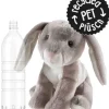 Kuscheliger Hase aus recycelten PET-Flaschen