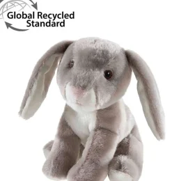 Kuscheliger Hase aus recycelten PET-Flaschen