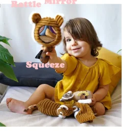 Les Déglingos Tiger Rassel mit Spiegel