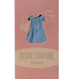 Maileg Bekleidungsset Mutter Maus / Jeanskleid + Tasche + Stirnband