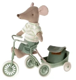Maileg Big Brother Dreiradmaus mit Tasche