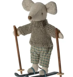 Maileg Big Brother Maus mit Skiset