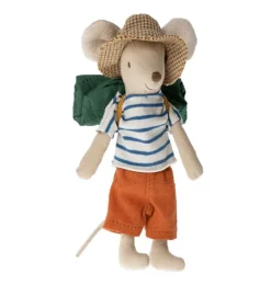 Maileg Big Brother Wandermaus mit Schlafsack