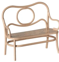 Maileg Café-Set für die Mäuse / blassrosa / Tisch mit Bank