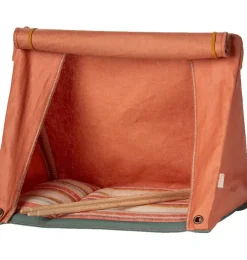 Maileg Happy Camper Zelt für die Mäuse / orange / Kollektion 2025