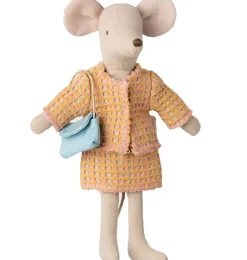 Maileg Kleidungsset Mutter Maus / Anzug mit Tasche