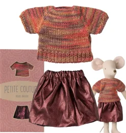 Maileg Kleidungsset Petite Couture Mutter Maus / Rock und Top