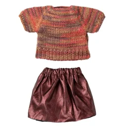 Maileg Kleidungsset Petite Couture Mutter Maus / Rock und Top