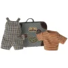 Maileg Overall mit T-Shirt für Big Brother Mouse + Koffer