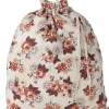 Maileg Tasche / Turnbeutel / Aufbewahrungsbeutel mit Rosendruck