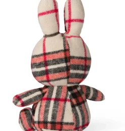 Miffy / Miffy aus wollig kariertem Stoff