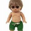 Minikane-Badeanzug Vito vert für Gordi-Puppen