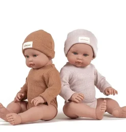 Minikane Bambinis – Ensemble mit langen Ärmeln, Andréa et bonnet und nid d'abeille pétale
