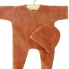 Minikane Ensemble Babys Dors Bien / Velours Nikky Marsala