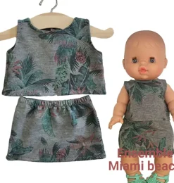 Minikane-Ensemble Miami Beach für Gordi-Puppen von Paola Reina