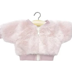 Minikane-Jacke aus rosa Kunstpelz für die Gordi-Puppen