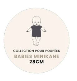 Minikane Kollektion Babys / Body Kakao
