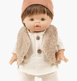 Minikane Kunstpelzweste Tao für Gordi-Puppen