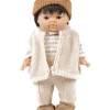 Minikane Skihose und Pullover für die Gordi-Puppen