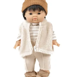 Minikane Skihose und Pullover für die Gordi-Puppen