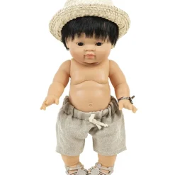 Minikane Strohhut Pablo für Gordi Puppen