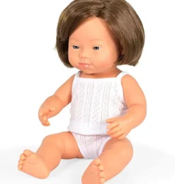 Miniland Puppenmädchen mit Down-Syndrom 38 cm