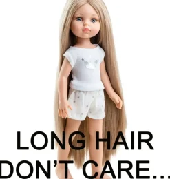 Paola Reina Amigas Puppe Carla mit super langen Haaren