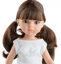 Paola Reina Amigas Puppe Carol mit Pferdeschwänzen im Haar