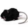 Schwarze Ratte Kuscheltier Hansa 12 cm
