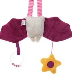 Sigikid Fledermaus rosa Babyspielzeug