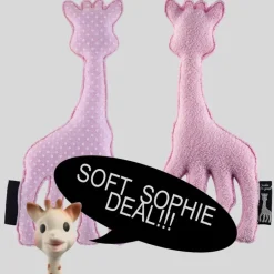 Vulli / Sophie die Giraffe Stofftier rosa